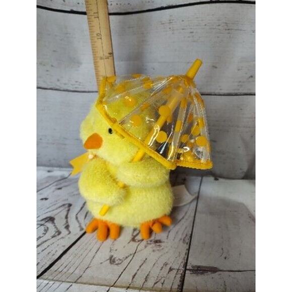 Avon 2012 Raindrops Keep Falling Animated Chick Plush Soft Toy Stuffed Animal - Picture 7 of 7